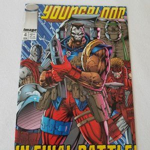 YOUNGBLOOD #4 (1992) IMAGE Comics ROB LIEFELD 1ST APPEARANCE OF PITT!